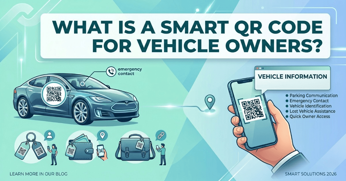 How Smart QR Codes Improve Apartment & Society Parking Management